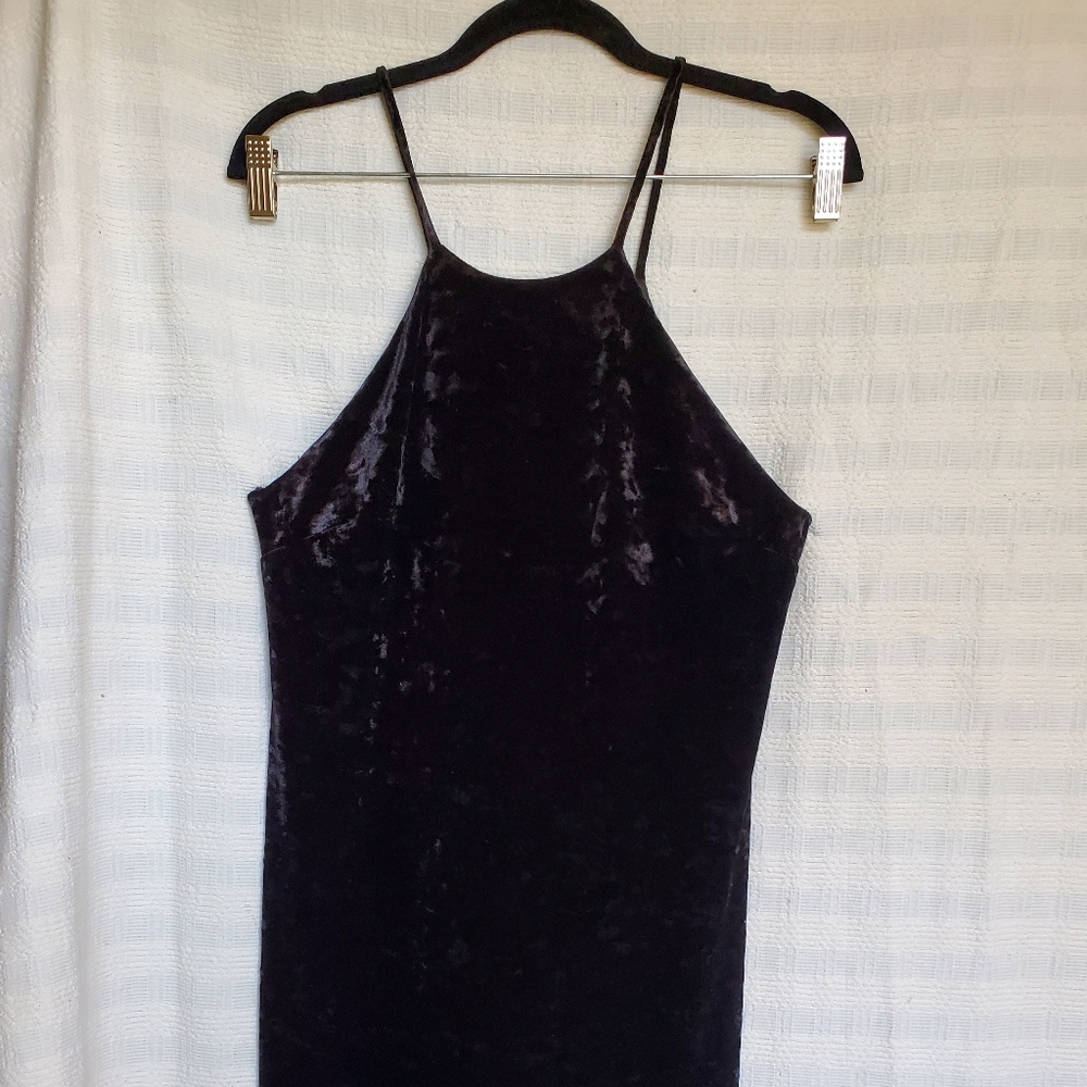 Velour Split Side Tank